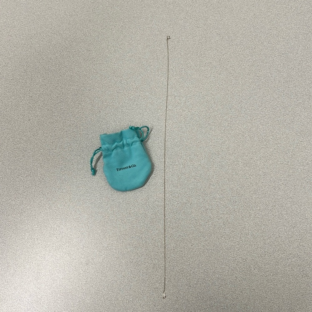 Tiffany & Co sterling silver 16” pendant chain